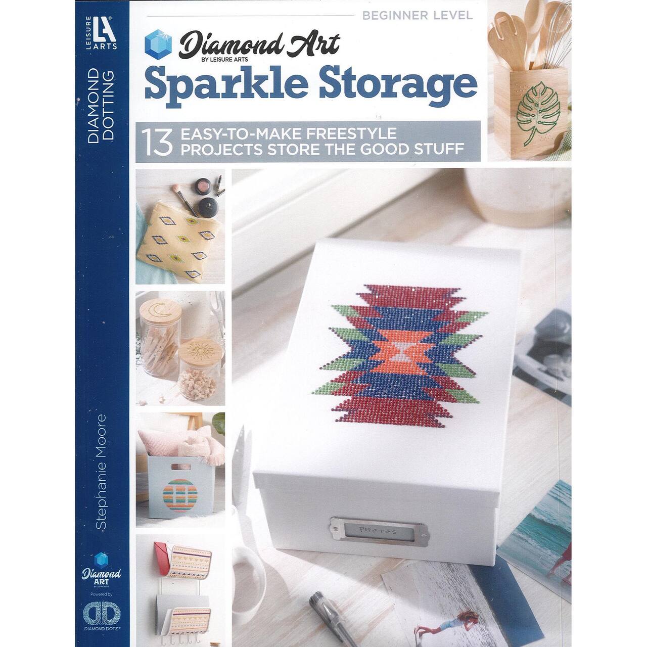 Diamond Art Sparkle Storage Book
